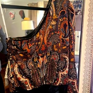 Paisley Lulu’s one shoulder top